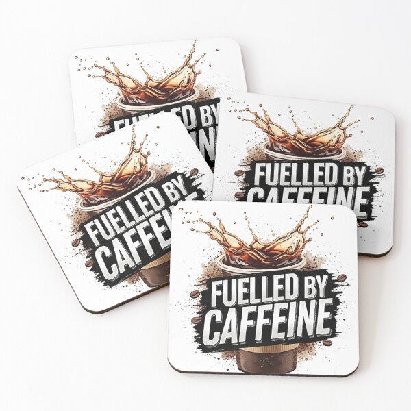 Item preview, Fuelled by Caffeine designed and sold by likbatonboot.
