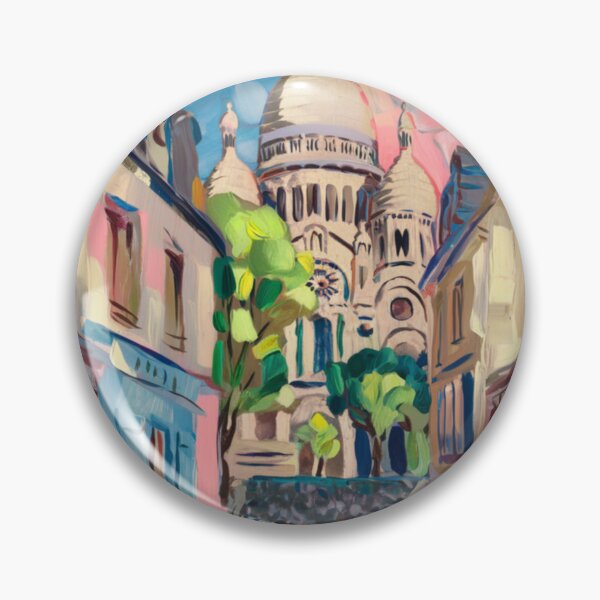 Item preview, Montmartre, Paris -  Impressionist Travel Poster. Art By Carraann  designed and sold by CARRAANN.