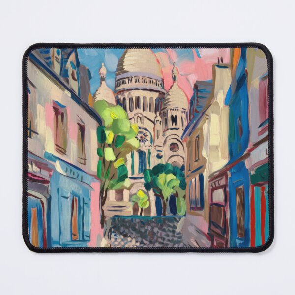 Item preview, Montmartre, Paris - Impressionist Travel Poster. Art By Carraann designed and sold by CARRAANN.