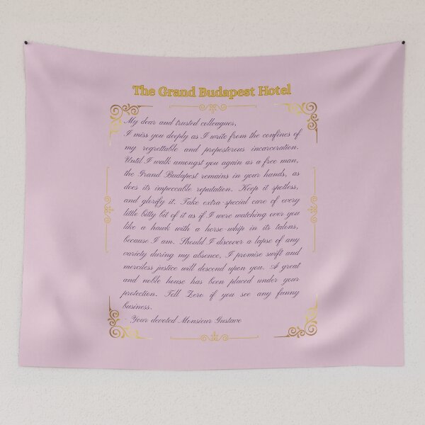 Item preview, Monsieur Gustave's letter designed and sold by katiepdill.