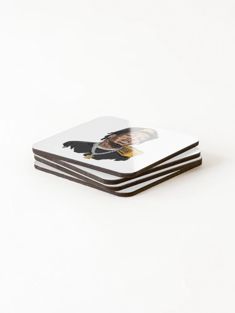 Thumbnail 4 of 5, Coasters (Set of 4),  Retro Rapper Throwback designed and sold by Ragil-Studio.