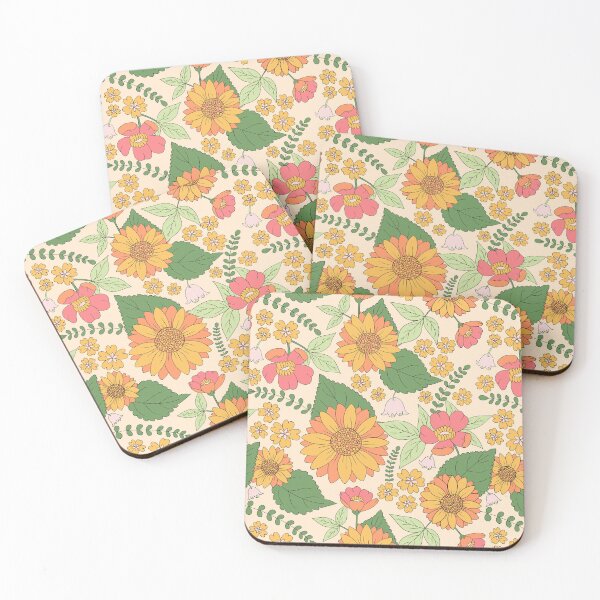 Item preview, Floral pattern designed and sold by thethreecircles.