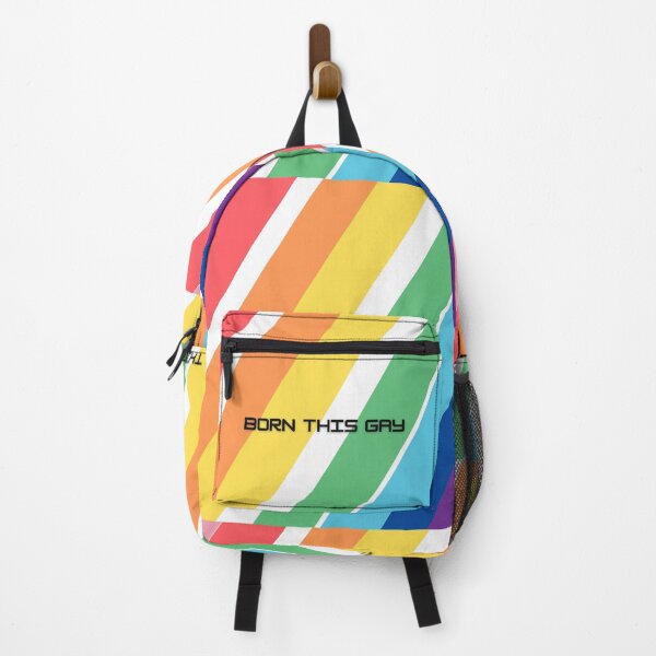 Item preview, Born This Gay Rainbow Pride LGBTQ Statement designed and sold by TheSistersDuo.