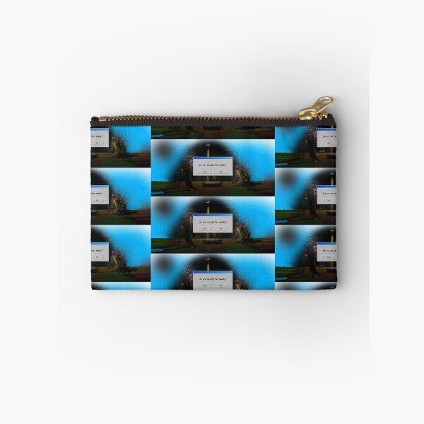Item preview, "Do You Accept This Reality?" Glitchy Liminal Space Alternate Reality Retro Computer Popup Graphic designed and sold by BluOddities.