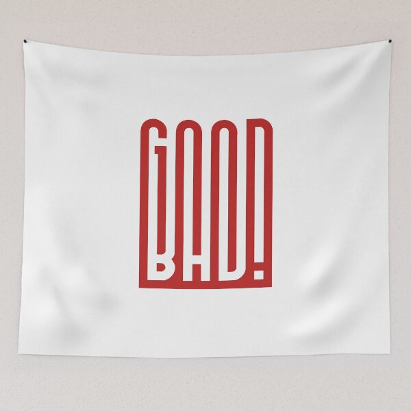 Item preview, STATEMENT-GOOD BAD Statement Shirt – Bold & Ironic designed and sold by francoiselan07.