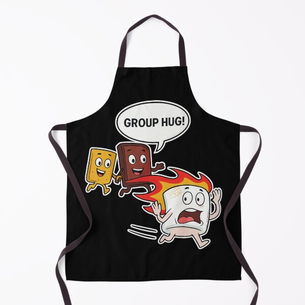 Item preview,  Funny S'mores Group Hug Cartoon Tee designed and sold by ndalamson.