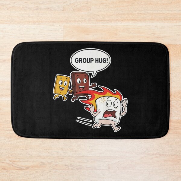 Item preview,  Funny S'mores Group Hug Cartoon Tee designed and sold by ndalamson.