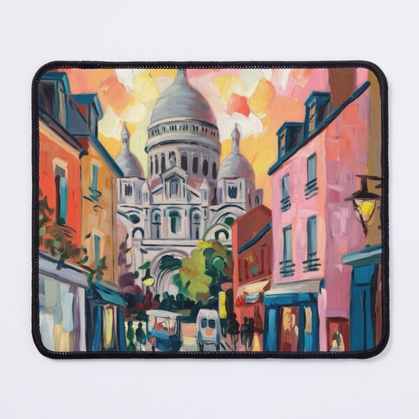 Item preview, Montmartre Paris - Impressionist Travel Art. By Carraann designed and sold by CARRAANN.