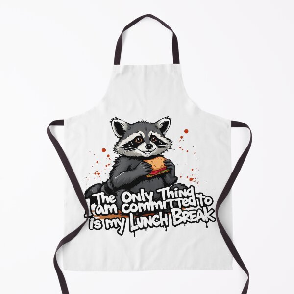 Item preview, Raccoon Lunch Break Office Humor Design designed and sold by FoxyJags.