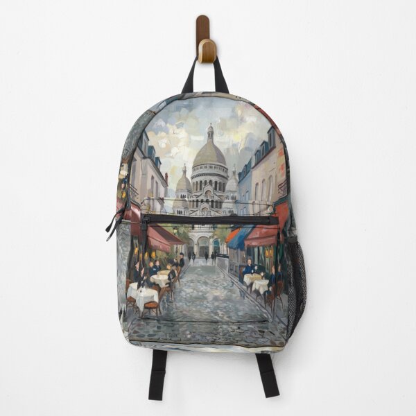Item preview, Montmartre, Paris -  Travel Poster. Art By Carraann  designed and sold by CARRAANN.