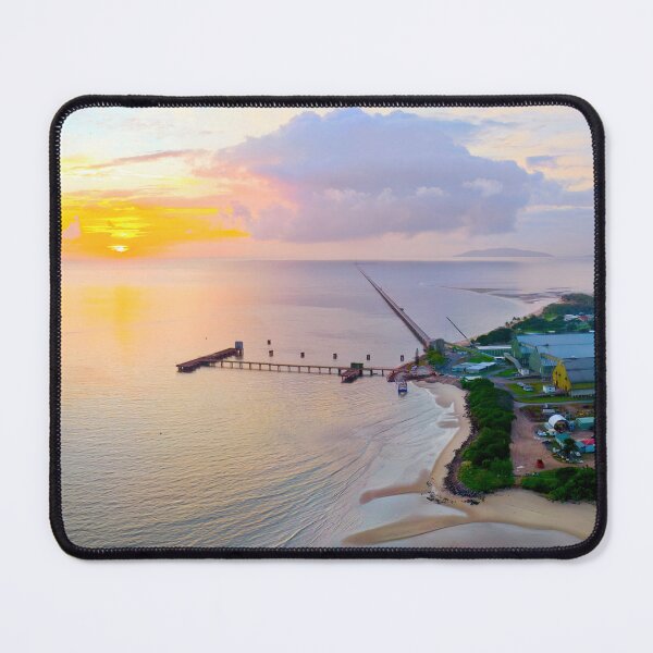 Item preview, Lucinda Sunrise over the 5.76km Sugar Terminal Jetty North QLD designed and sold by Adam Gormley.