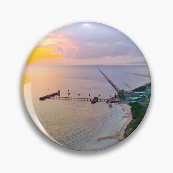 Item preview, Lucinda Sunrise over the 5.76km Sugar Terminal Jetty North QLD designed and sold by Adam Gormley.