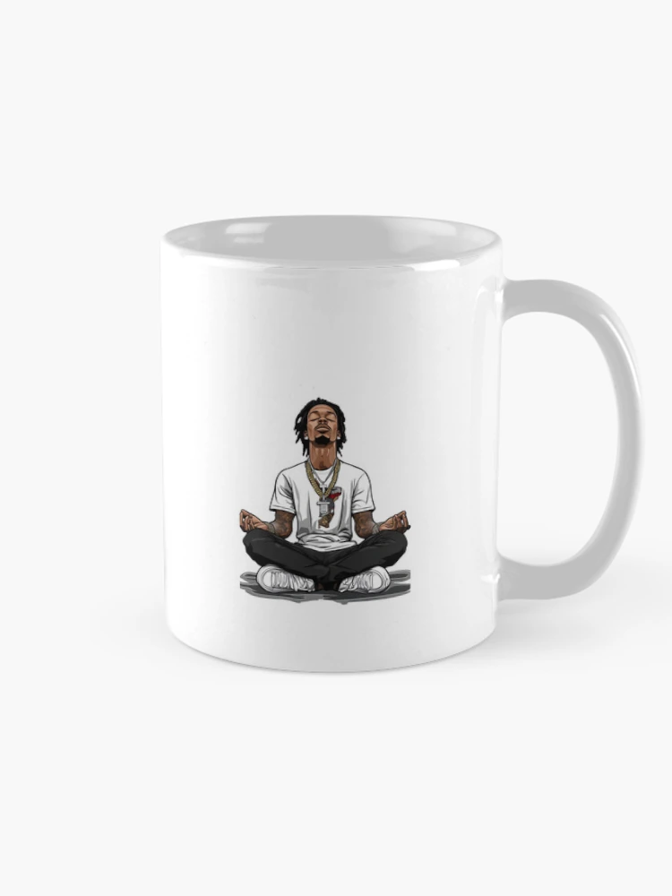 Thumbnail 3 of 6, Coffee Mug, Zen Rapper Aura designed and sold by Ragil-Studio.