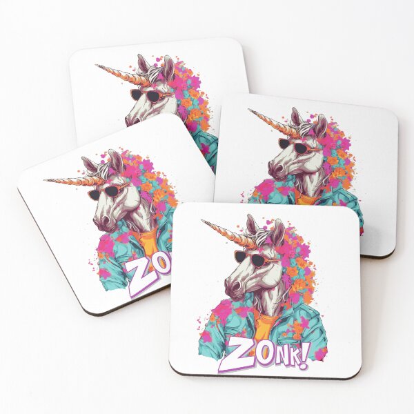 Item preview, Zonk! Cool Unicorn Vibes designed and sold by Artzco.