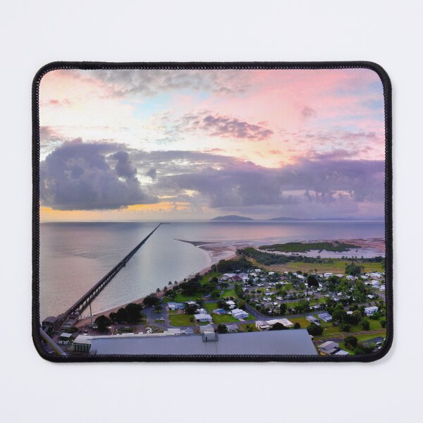 Item preview, Lucinda Early Sunrise over the Sugar Terminal Jetty North QLD designed and sold by Adam Gormley.