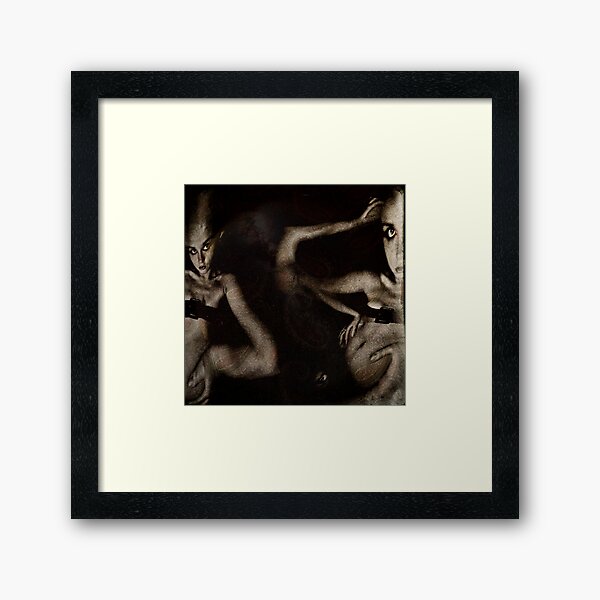 ALL INVISIBLE Framed Art Print