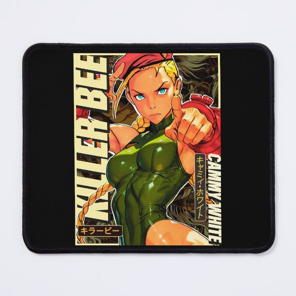 Item preview, Killer Bee Cammy Retro Street Fighter Gaming Art designed and sold by Back2Collage.
