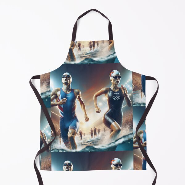 Item preview, "Push Through the Splash – Together We Race" designed and sold by Triathlongram.