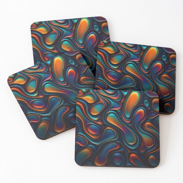 Item preview, Iridescent Flow designed and sold by Kaleidoscope Print.