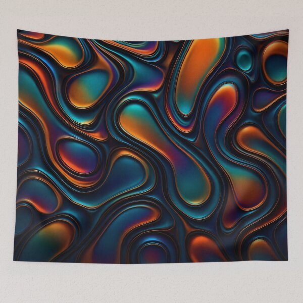 Item preview, Iridescent Flow designed and sold by Kaleidoscope Print.