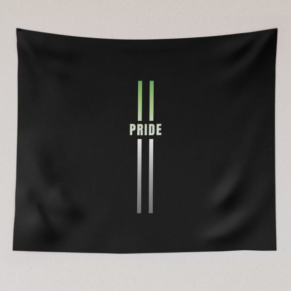Item preview, Pride with Vertical Lines Graphic, Aromantic pride flag graphic, Rainbow Graphic, LGBTQ,  Pride Party, Pride Parade, Unisex Design, Subtle  LGBTQ,  designed and sold by PrideBeProud.
