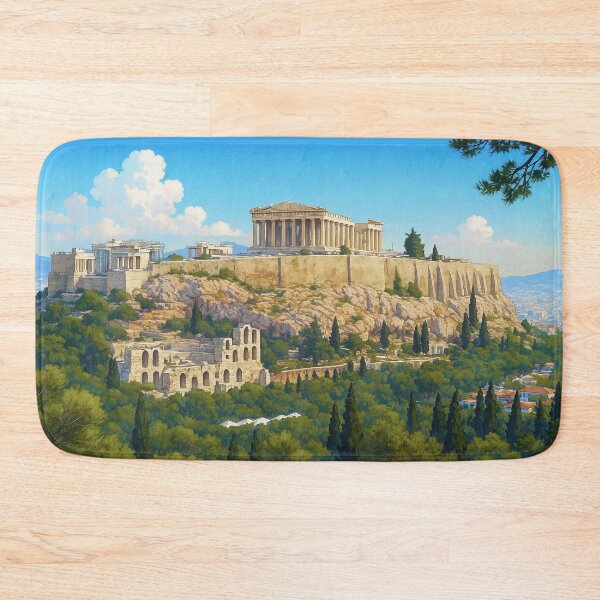 Item preview, Classic View of Athens Acropolis designed and sold by KAI-Studio.