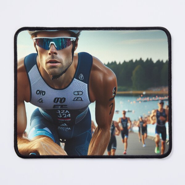 Item preview, "Pedal Past Limits – Lead the Pace, Set the Tone" designed and sold by Triathlongram.