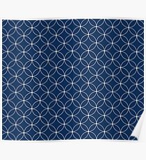 Japanse Pattern - Sashiko Poster
