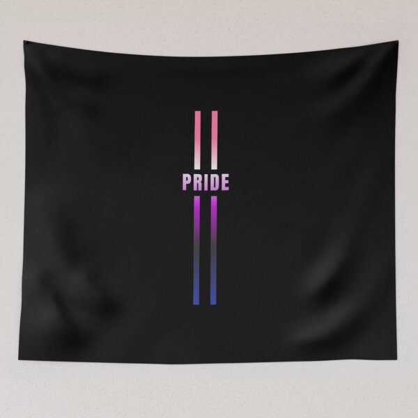 Item preview, Pride with Vertical Lines Graphic, Genderfluid pride flag graphic, Rainbow Graphic, LGBTQ,  Pride Party, Pride Parade, Unisex Design, Subtle  LGBTQ,  designed and sold by PrideBeProud.