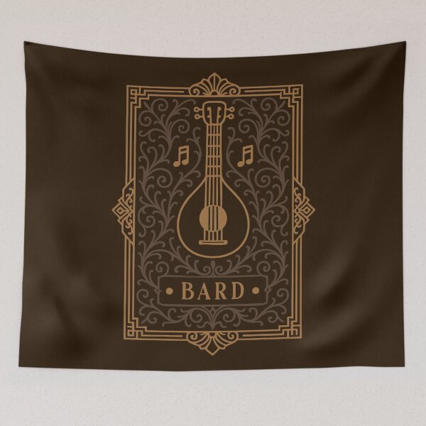 Item preview, Bard Character Class Emblem Tabletop TTRPG designed and sold by pixeptional.