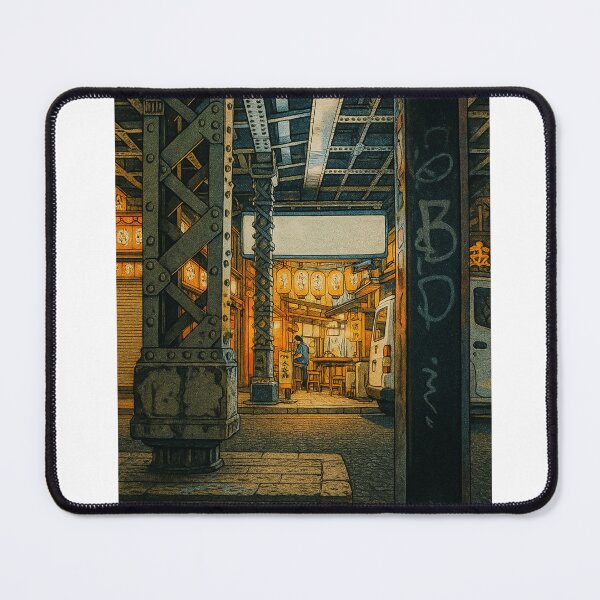 Item preview, Tokyo Underpass | Alleyway at Night - Nostalgic Izakaya Vibes designed and sold by GeEeN.