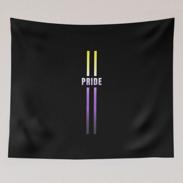 Item preview, Pride with Vertical Lines Graphic, Nonbinary pride flag graphic, Rainbow Graphic, LGBTQ,  Pride Party, Pride Parade, Unisex Design, Subtle  LGBTQ,  designed and sold by PrideBeProud.