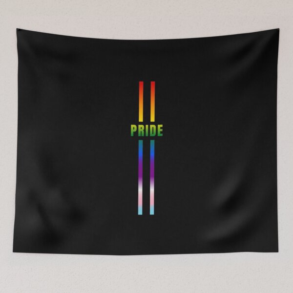 Item preview, Pride with Vertical Lines Graphic, Progress pride flag graphic, Rainbow Graphic, LGBTQ,  Pride Party, Pride Parade, Unisex Design, Subtle  LGBTQ,  designed and sold by PrideBeProud.