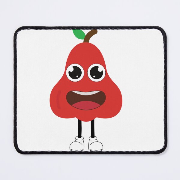 Item preview,  "Happy Red Fruit Character – Kids Cartoon T-Shirt Design" designed and sold by Yaso studio .