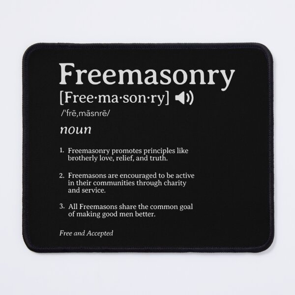 Item preview, Freemasonry Definition designed and sold by Rendom101.
