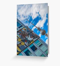Berlin TV tower Greeting Card
