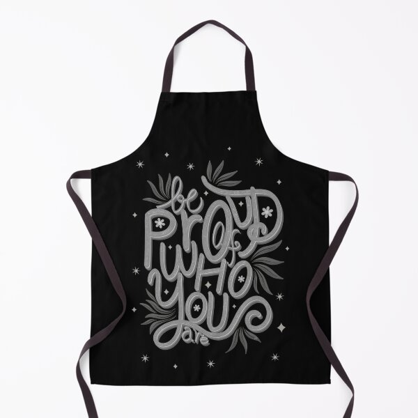 Item preview, Be Proud of Who You Are - Black and White designed and sold by Kaushlydraw.