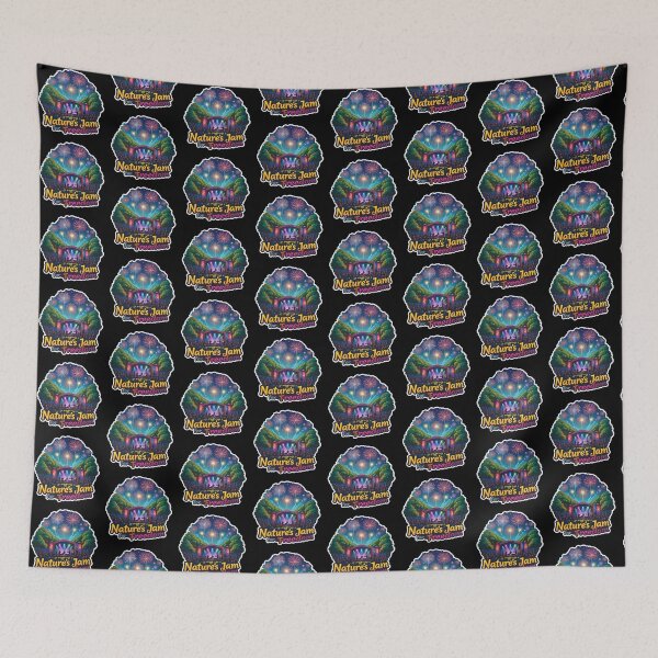 Item preview, Nature's Jam for Freedom: Festival Sticker Celebrating Music and Community designed and sold by FestivityFinds.