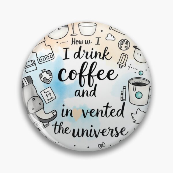Item preview, Inventing the Universe Over a Coffee Break designed and sold by AgingeR.
