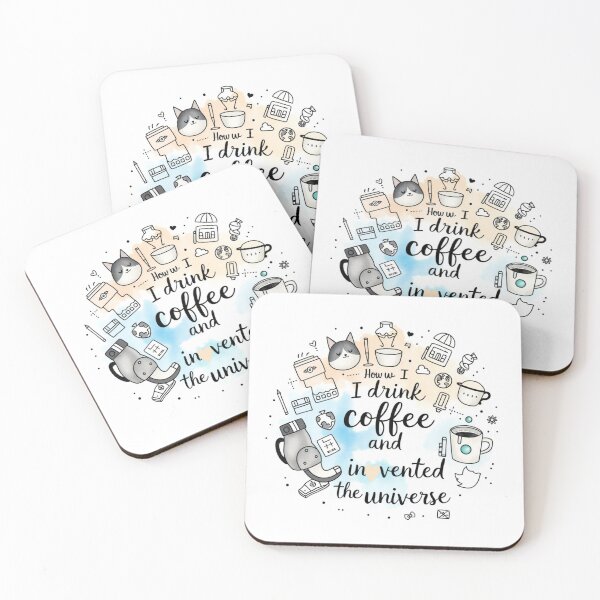 Item preview, Inventing the Universe Over a Coffee Break designed and sold by AgingeR.
