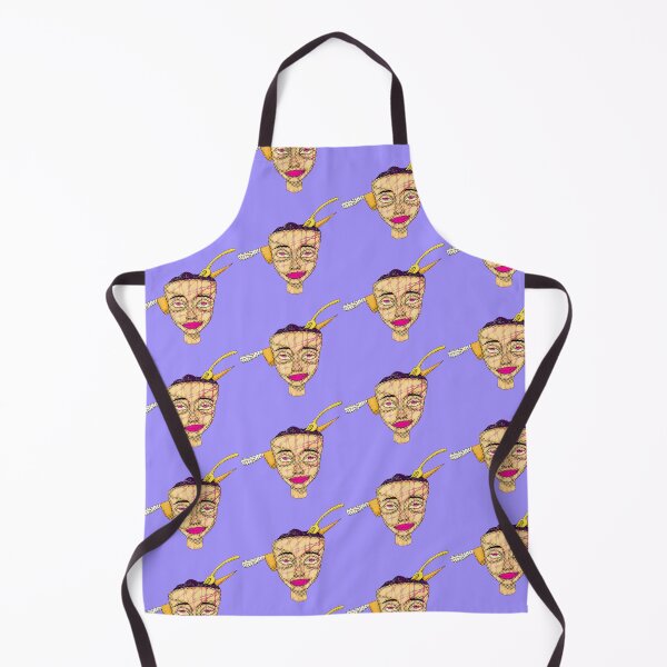 Item preview, Surreal Pop Art Brain Illustration – Fork and Axe Head Design designed and sold by TheWitchCoven.
