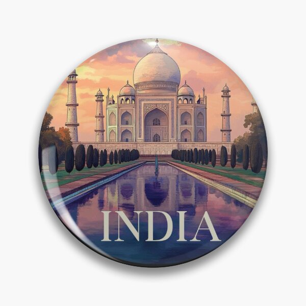 Item preview, India Taj Mahal Sunrise designed and sold by Myra365Art.