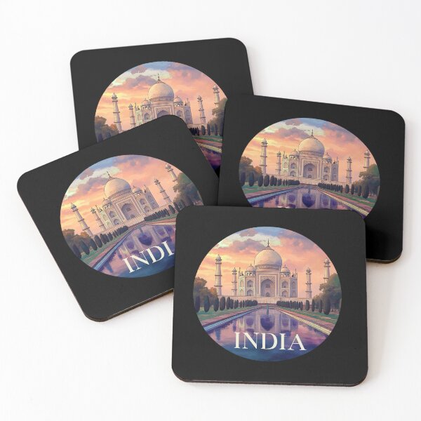 Item preview, India Taj Mahal Sunrise designed and sold by Myra365Art.