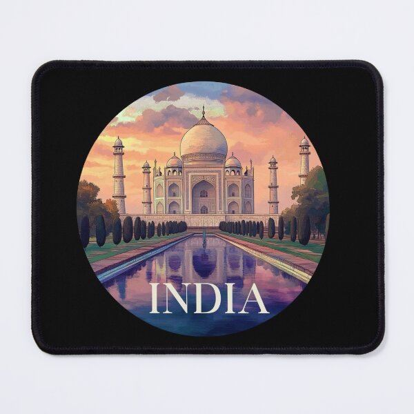 Item preview, India Taj Mahal Sunrise designed and sold by Myra365Art.