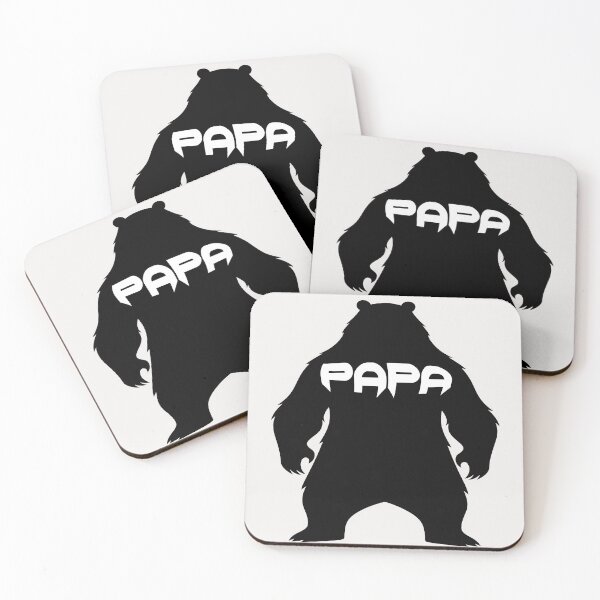 Item preview, Papa Bear Silhouette designed and sold by Stitch Please.