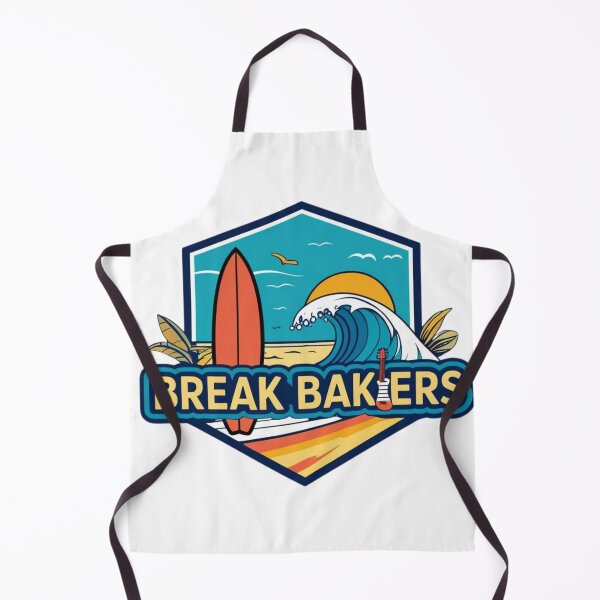 Item preview, Break Bakers Retro Rock and Roll Fun designed and sold by KateWiseArt.