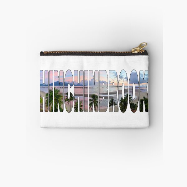 Item preview, HINCHINBROOK - Island Sunrise through the Palms with Jetty designed and sold by Adam Gormley.