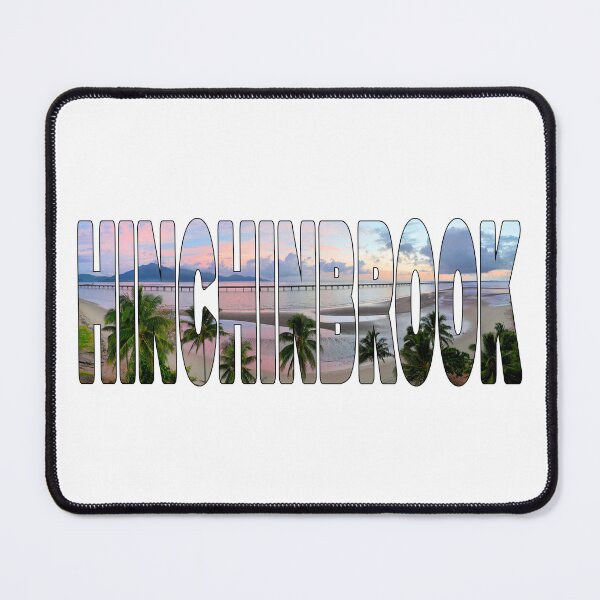 Item preview, HINCHINBROOK - Island Sunrise through the Palms with Jetty designed and sold by Adam Gormley.