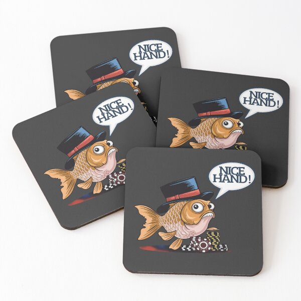 Item preview, Fish Profiler Poker - Nice Hand designed and sold by Visor Society.