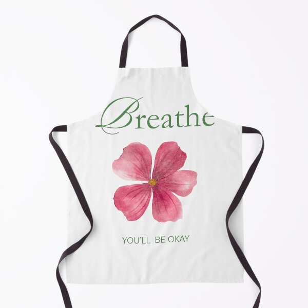 Item preview, Breathe You’ll Be Okay Positivity Mental Health White designed and sold by nikifora.